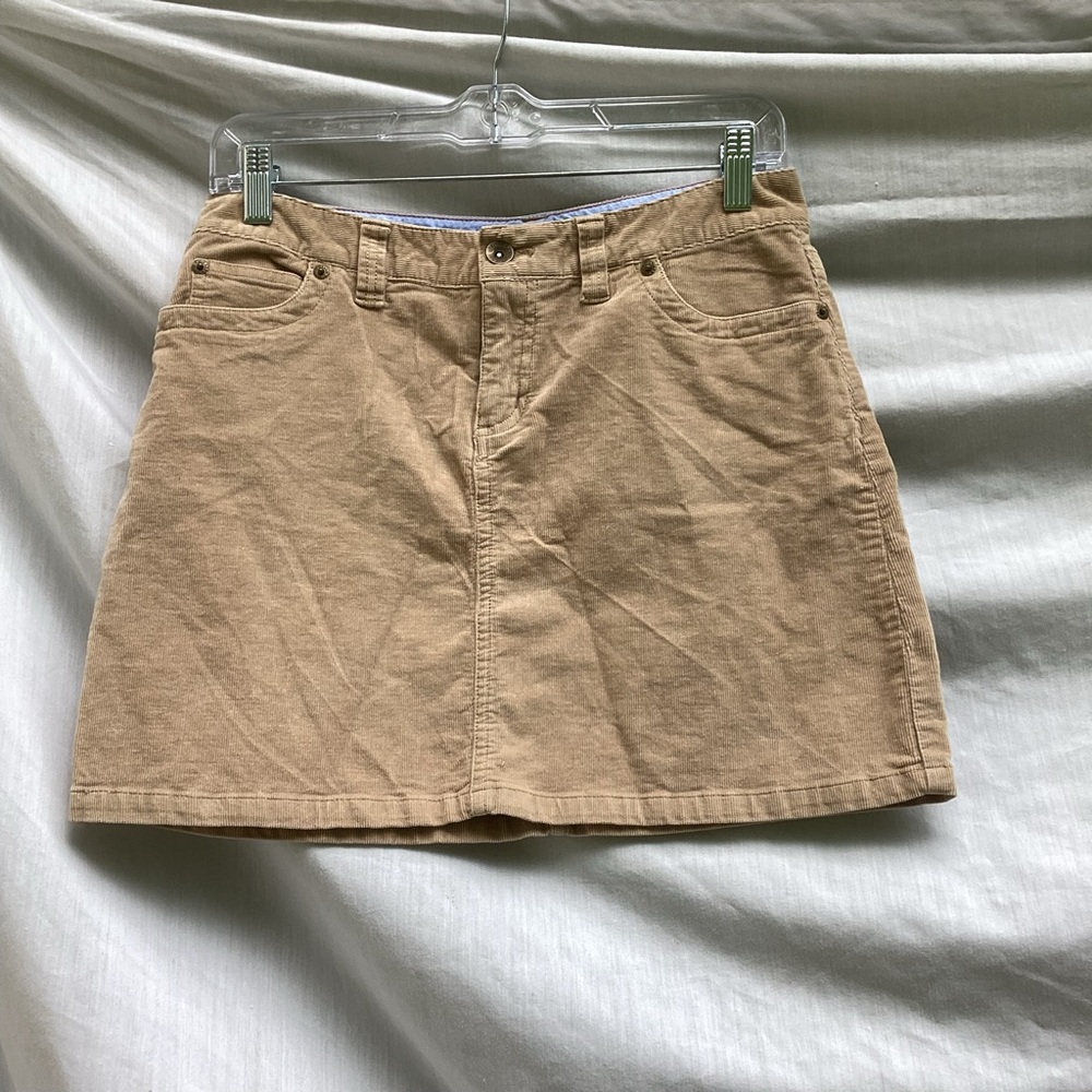 Vineyard Vines Tan Mini Skirt